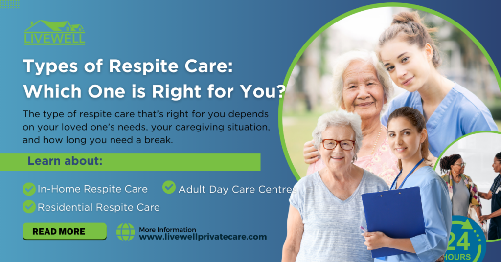 Types of Respite Care: Which One is Right for You?