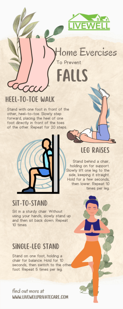 Home Exercises to Prevent Falls