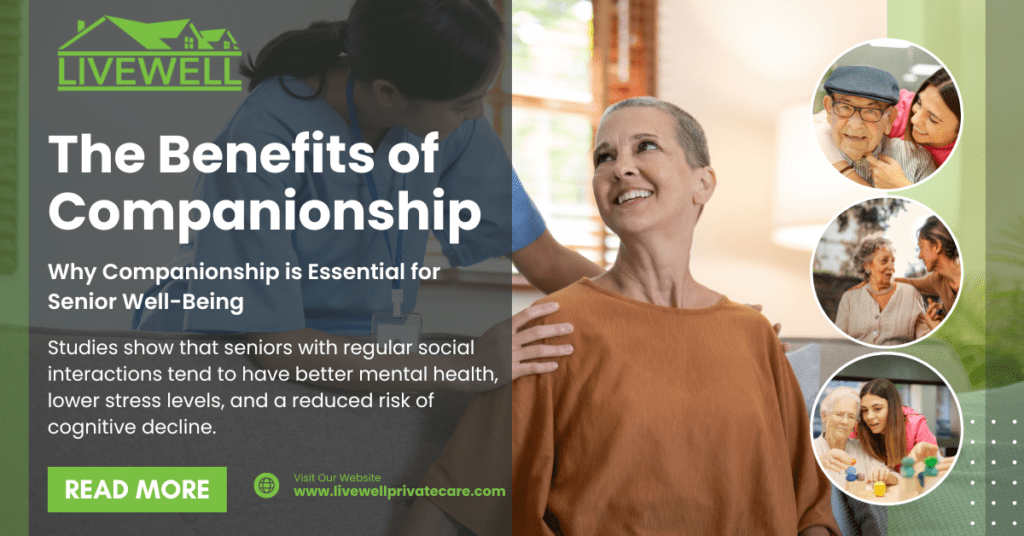 The Benefits of Senior Companionship for Seniors